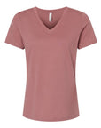BELLA + CANVAS Women’s Relaxed Jersey V-Neck Tee 6405