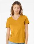 BELLA + CANVAS Women’s Relaxed Jersey V-Neck Tee 6405