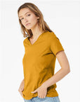 BELLA + CANVAS Women’s Relaxed Jersey V-Neck Tee 6405