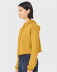 BELLA + CANVAS Women's Crop Fleece Hoodie Sweatshirt 7502