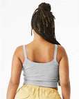 BELLA + CANVAS Women's Micro Rib Spaghetti Strap Tank 1012