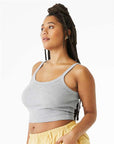 BELLA + CANVAS Women's Micro Rib Spaghetti Strap Tank 1012