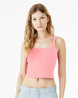 BELLA + CANVAS Women's Micro Rib Spaghetti Strap Tank 1012