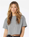 BELLA + CANVAS Women's Jersey Crop Tee 6482