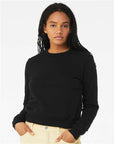 BELLA + CANVAS Women's Sponge Fleece Crewneck Sweatshirt 7511