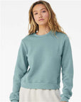 BELLA + CANVAS Women's Sponge Fleece Crewneck Sweatshirt 7511