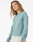 BELLA + CANVAS Women's Sponge Fleece Crewneck Sweatshirt 7511