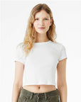 BELLA + CANVAS Women's Micro Rib Baby Tee 1010