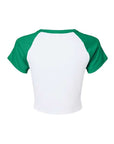 BELLA + CANVAS Women's Micro Rib Raglan Baby Tee 1201