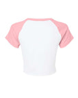 BELLA + CANVAS Women's Micro Rib Raglan Baby Tee 1201