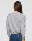 LAT Women's Relaxed Boxy Crewneck Sweatshirt 3528