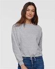LAT Women's Relaxed Boxy Crewneck Sweatshirt 3528