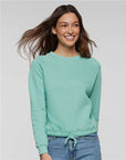 LAT Women's Relaxed Boxy Crewneck Sweatshirt 3528