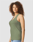Gildan Women's Softstyle® CVC Racerback Tank Top 64220LCVC