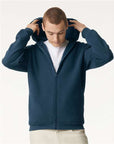 American Apparel Unisex ReFlex Fleece Full-Zip Hoodie Sweatshirt RF497
