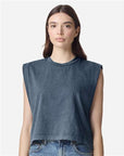 American Apparel Women's Garment-Dyed Heavyweight Muscle Tee 307GD