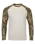 Paragon Men's Jackson Mossy Oak Colorblocked Long Sleeve T-Shirt 236