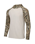Paragon Men's Biloxi Performance Colorblocked Hooded Long Sleeve T-Shirt 241
