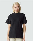 American Apparel Unisex Pique Mock Neck Tee 1PQ
