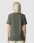 American Apparel Unisex Pique Mock Neck Tee 1PQ