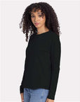 Next Level Women's Cotton Relaxed Long Sleeve T-Shirt 3911