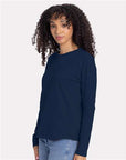 Next Level Women's Cotton Relaxed Long Sleeve T-Shirt 3911
