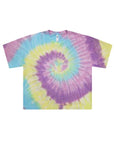 Colortone Women's Tie-Dyed Crop T-Shirt 1050