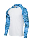 Paragon Men's Biloxi Performance Colorblocked Hooded Long Sleeve T-Shirt 241