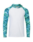 Paragon Men's Biloxi Performance Colorblocked Hooded Long Sleeve T-Shirt 241