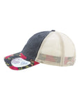 Infinity Her Women's Printed Bill with Mesh Back Cap JANET