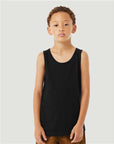 BELLA + CANVAS Youth Heather CVC Tank 3480YCVC