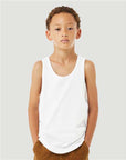 BELLA + CANVAS Youth Heather CVC Tank 3480YCVC