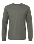 BELLA + CANVAS Heather CVC Long Sleeve Tee 3501CVC