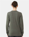 BELLA + CANVAS Heather CVC Long Sleeve Tee 3501CVC