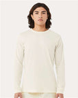 BELLA + CANVAS Heather CVC Long Sleeve Tee 3501CVC