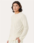 BELLA + CANVAS Heather CVC Long Sleeve Tee 3501CVC