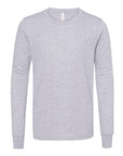 BELLA + CANVAS Youth Heather CVC Long Sleeve Tee 3501YCVC