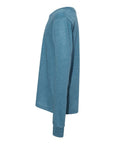 BELLA + CANVAS Youth Heather CVC Long Sleeve Tee 3501YCVC