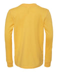 BELLA + CANVAS Youth Heather CVC Long Sleeve Tee 3501YCVC