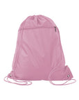 Q-Tees Polyester Drawstring Backpack Q135200