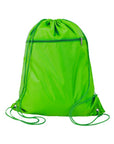 Q-Tees Polyester Drawstring Backpack Q135200