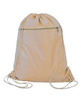 Q-Tees Polyester Drawstring Backpack Q135200