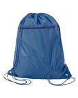 Q-Tees Polyester Drawstring Backpack Q135200