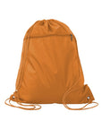Q-Tees Polyester Drawstring Backpack Q135200
