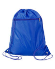 Q-Tees Polyester Drawstring Backpack Q135200