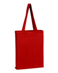 Q-Tees Canvas Gusset Promotional Tote Q800GS