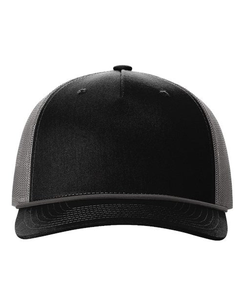 Richardson Five-Panel Trucker Rope Cap 112FPR