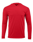 Paragon Unisex Bahama Performance Hooded Long Sleeve T-Shirt 220