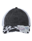 Infinity Her Women's Printed Bill with Mesh Back Cap JANET