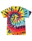 Colortone Unisex Multi-Color Tie-Dyed T-Shirt 1000